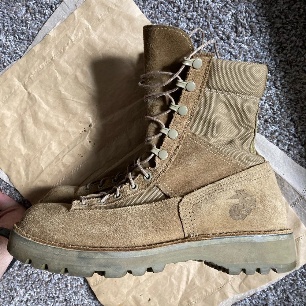 Danner Marine Expeditionary "rat" boots 8" Mohave Goretex 7.5 D